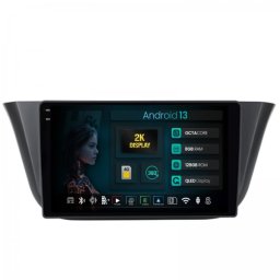 Navigatie 2K Iveco Daily (2013-2021) 8GB RAM Android 13 Octacore Slot Sim 4G DSP GPS Wi-FI Carplay Android Auto USB Bluetooth Waze Touchscreen 9.5 Inch