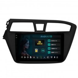 Navigatie 2K Hyundai I20 (2014-2018) 8GB RAM Android 13 Octacore Slot Sim 4G DSP GPS Wi-FI Carplay Android Auto USB Bluetooth Waze Touchscreen 9.5 Inch