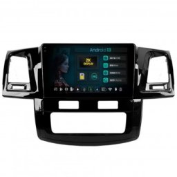 Navigatie 2K Toyota Hilux (2008-2014) 8GB RAM Android 13 Octacore Slot Sim 4G DSP GPS Wi-FI Carplay Android Auto USB Bluetooth Waze Touchscreen 9.5 Inch