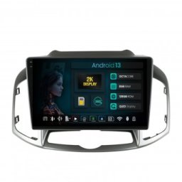 Navigatie 2K Chevrolet Captiva (2011-2018) 8GB RAM Android 13 Octacore Slot Sim 4G DSP GPS Wi-FI Carplay Android Auto USB Bluetooth Waze Touchscreen 10.36 Inch