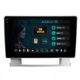 Navigatie 2K Opel Astra J (2010-2019) 8GB RAM Android 13 Octacore Slot Sim 4G DSP GPS Wi-FI Carplay Android Auto USB Bluetooth Waze Touchscreen 9.5 Inch