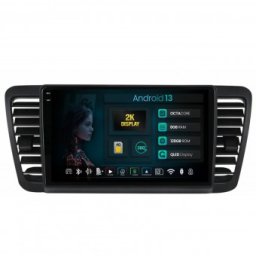 Navigatie 2K Subaru Legacy 2004-2010 8GB RAM Android 13 Octacore Slot Sim 4G DSP GPS Wi-FI Carplay Android Auto USB Bluetooth Waze Touchscreen 9.5 Inch