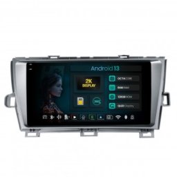 Navigatie 2K Toyota Prius (2009-2014) 8GB RAM Android 13 Octacore Slot Sim 4G DSP GPS Wi-FI Carplay Android Auto USB Bluetooth Waze Touchscreen 9.5 Inch
