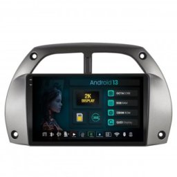 Navigatie 2K Toyota RAV4 (2001-2006) 8GB RAM Android 13 Octacore Slot Sim 4G DSP GPS Wi-FI Carplay Android Auto USB Bluetooth Waze Touchscreen 9.5 Inch