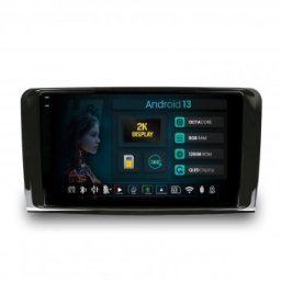 Navigatie 2K Mercedes Benz ML W164 GL X164 8GB RAM Android 13 Octacore Slot Sim 4G DSP GPS Wi-FI Carplay Android Auto USB Bluetooth Waze Touchscreen 9.5 Inch