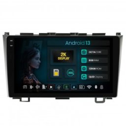 Navigatie 2K Honda CRV (2006-2012) 8GB RAM Android 13 Octacore Slot Sim 4G DSP GPS Wi-FI Carplay Android Auto USB Bluetooth Waze Touchscreen 9.5 Inch