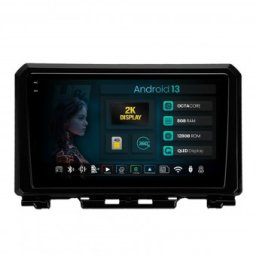 Navigatie 2K Suzuki Jimny (2018-2022) 8GB RAM Android 13 Octacore Slot Sim 4G DSP GPS Wi-FI Carplay Android Auto USB Bluetooth Waze Touchscreen 9.5 Inch