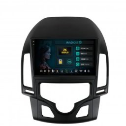 Navigatie 2K Hyundai I30 (2007-2012) Clima Automata 8GB RAM Android 13 Octacore Slot Sim 4G DSP GPS Wi-FI Carplay Android Auto USB Bluetooth Waze Touchscreen 9.5 Inch