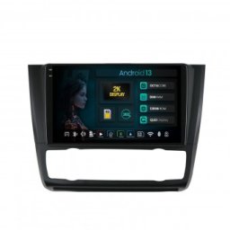 Navigatie 2K BMW Seria 1 E87 (2007-2011) Clima Automata 8GB RAM Android 13 Octacore Slot Sim 4G DSP GPS Wi-FI Carplay Android Auto USB Bluetooth Waze Touchscreen 9.5 Inch