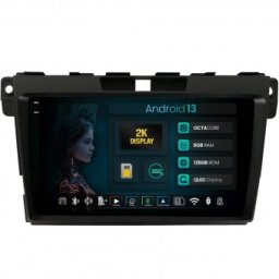 Navigatie 2K Mazda CX-7 (2008-2013) 8GB RAM Android 13 Octacore Slot Sim 4G DSP GPS Wi-FI Carplay Android Auto USB Bluetooth Waze Touchscreen 9.5 Inch