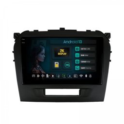 Navigatie 2K Suzuki Vitara (2015-2025) 8GB RAM Android 13 Octacore Slot Sim 4G DSP GPS Wi-FI Carplay Android Auto USB Bluetooth Waze Touchscreen 9.5 Inch