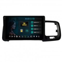 Navigatie 2K Volvo S60 (2010-2015) 4GB RAM Android 13 Octacore Slot Sim 4G DSP GPS Wi-FI Carplay Android Auto USB Bluetooth Waze Touchscreen 9.5 Inch