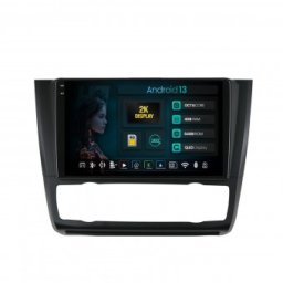 Navigatie 2K BMW Seria 1 E87 (2007-2011) Clima Automata 4GB RAM Android 13 Octacore Slot Sim 4G DSP GPS Wi-FI Carplay Android Auto USB Bluetooth Waze Touchscreen 9.5 Inch
