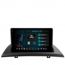 Navigatie 2K BMW X3 E83 (2003-2010) 4GB RAM Android 13 Octacore Slot Sim 4G DSP GPS Wi-FI Carplay Android Auto USB Bluetooth Waze Touchscreen 9.5 Inch