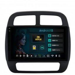 Navigatie 2K Dacia Spring (2021- Prezent) 4GB RAM Android 13 Octacore Slot Sim 4G DSP GPS Wi-FI Carplay Android Auto USB Bluetooth Waze Touchscreen 9.5 Inch