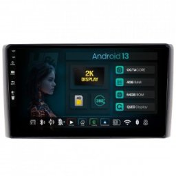 Navigatie 2K Iveco Daily (2006-2014) 4GB RAM Android 13 Octacore Slot Sim 4G DSP GPS Wi-FI Carplay Android Auto USB Bluetooth Waze Touchscreen 9.5 Inch