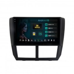 Navigatie 2K Subaru Forester 2007-2013 4GB RAM Android 13 Octacore Slot Sim 4G DSP GPS Wi-FI Carplay Android Auto USB Bluetooth Waze Touchscreen 9.5 Inch
