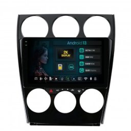 Navigatie 2K Mazda 6 (2002-2008) 4GB RAM Android 13 Octacore Slot Sim 4G DSP GPS Wi-FI Carplay Android Auto USB Bluetooth Waze Touchscreen 9.5 Inch