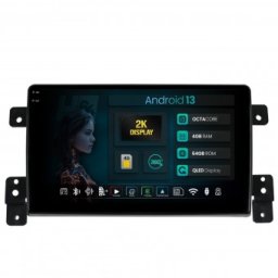 Navigatie 2K Suzuki Grand Vitara (2005-2015) 4GB RAM Android 13 Octacore Slot Sim 4G DSP GPS Wi-FI Carplay Android Auto USB Bluetooth Waze Touchscreen 9.5 Inch