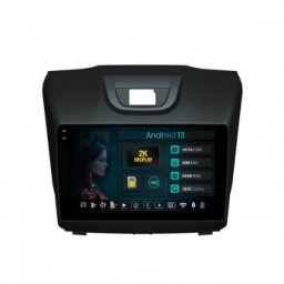 Navigatie 2K Isuzu D-MAX (2015+) 4GB RAM Android 13 Octacore Slot Sim 4G DSP GPS Wi-FI Carplay Android Auto USB Bluetooth Waze Touchscreen 9.5 Inch