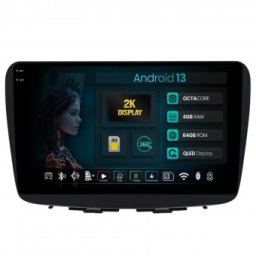 Navigatie 2K Suzuki Baleno 4GB RAM Android 13 Octacore Slot Sim 4G DSP GPS Wi-FI Carplay Android Auto USB Bluetooth Waze Touchscreen 9.5 Inch