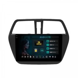 Navigatie 2K Suzuki SX4 / SX4 S-Cross (2014-2020) 4GB RAM Android 13 Octacore Slot Sim 4G DSP GPS Wi-FI Carplay Android Auto USB Bluetooth Waze Touchscreen 9.5 Inch