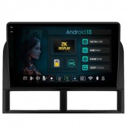 Navigatie 2K Jeep Grand Cherokee (1998-2004) 4GB RAM Android 13 Octacore Slot Sim 4G DSP GPS Wi-FI Carplay Android Auto USB Bluetooth Waze Touchscreen 9.5 Inch