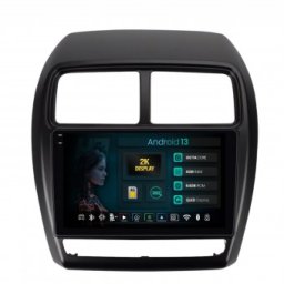 Navigatie 2K Mitsubishi ASX (2016-2019) 4GB RAM Android 13 Octacore Slot Sim 4G DSP GPS Wi-FI Carplay Android Auto USB Bluetooth Waze Touchscreen 9.5 Inch