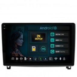 Navigatie 2K Peugeot 407 (2004-2011) 4GB RAM Android 13 Octacore Slot Sim 4G DSP GPS Wi-FI Carplay Android Auto USB Bluetooth Waze Touchscreen 9.5 Inch