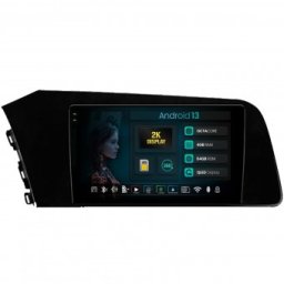 Navigatie 2K Hyundai Elantra (2020-Prezent) 4GB RAM Android 13 Octacore Slot Sim 4G DSP GPS Wi-FI Carplay Android Auto USB Bluetooth Waze Touchscreen 9Inch