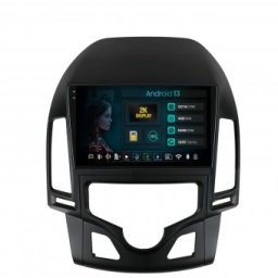 Navigatie 2K Hyundai I30 (2007-2012) Clima Automata 4GB RAM Android 13 Octacore Slot Sim 4G DSP GPS Wi-FI Carplay Android Auto USB Bluetooth Waze Touchscreen 9.5 Inch