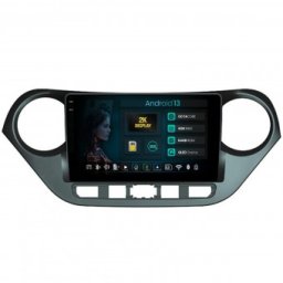 Navigatie 2K Hyundai I10 (2013-2017) 4GB RAM Android 13 Octacore Slot Sim 4G DSP GPS Wi-FI Carplay Android Auto USB Bluetooth Waze Touchscreen 9.5 Inch