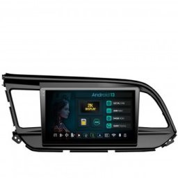 Navigatie 2K Hyundai Elantra (2015-2018) 4GB RAM Android 13 Octacore Slot Sim 4G DSP GPS Wi-FI Carplay Android Auto USB Bluetooth Waze Touchscreen 9.5 Inch