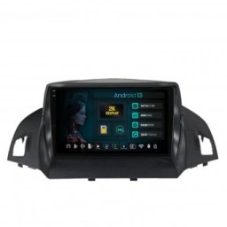 Navigatie 2K Ford Kuga C-Max (2013-2018) 4GB RAM Android 13 Octacore Slot Sim 4G DSP GPS Wi-FI Carplay Android Auto USB Bluetooth Waze Touchscreen 9.5 Inch