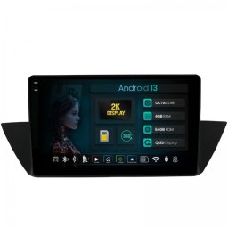 Navigatie 2K BMW X1 E84 (2009-2015) 4GB RAM Android 13 Octacore Slot Sim 4G DSP GPS Wi-FI Carplay Android Auto USB Bluetooth Waze Touchscreen 10.36 Inch