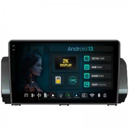 Navigatie 2K Dacia Sandero III / Logan III (2021-2026) 4GB RAM Android 13 Octacore Slot Sim 4G DSP GPS Wi-FI Carplay Android Auto USB Bluetooth Waze Touchscreen 10.36 Inch