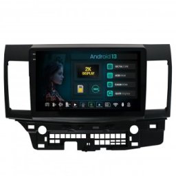 Navigatie 2K Mitsubishi Lancer (2007-2016) 4GB RAM Android 13 Octacore Slot Sim 4G DSP GPS Wi-FI Carplay Android Auto USB Bluetooth Waze Touchscreen 10.36 Inch