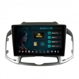 Navigatie 2K Chevrolet Captiva (2011-2018) 4GB RAM Android 13 Octacore Slot Sim 4G DSP GPS Wi-FI Carplay Android Auto USB Bluetooth Waze Touchscreen 10.36 Inch