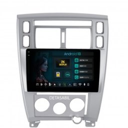 Navigatie 2K Hyundai Tucson(2004-2009) 4GB RAM Android 13 Octacore Slot Sim 4G DSP GPS Wi-FI Carplay Android Auto USB Bluetooth Waze Touchscreen 10.36 Inch