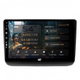 Navigatie Jeep Grand Cherokee (2013-2020) 4GB RAM Android 13 GPS Wi-FI Carplay Android Auto USB Bluetooth Radio Waze Touchscreen 9 inch