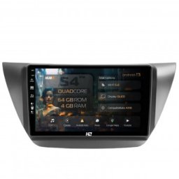 Navigatie Mitsubishi Lancer (2003-2007) 4GB RAM Android 13 Quadcore DSP GPS Wi-FI Carplay Android Auto USB Bluetooth Waze Touchscreen 9 inch