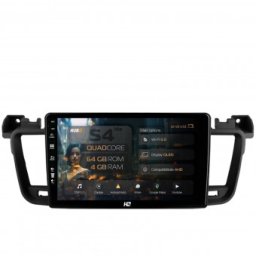Navigatie Peugeot 508 (2010-2018) 4GB RAM Android 13 Quadcore DSP GPS Wi-FI Carplay Android Auto USB Bluetooth Waze Touchscreen 9 inch