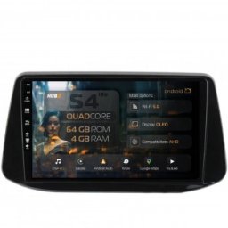 Navigatie Hyundai I30 (2017-Prezent) 4GB RAM Android 13 Quadcore DSP GPS Wi-FI Carplay Android Auto USB Bluetooth Waze Touchscreen 9 inch