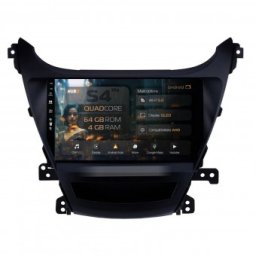 Navigatie Hyundai Elantra (2012-2014) 4GB RAM Android 13 Quadcore DSP GPS Wi-FI Carplay Android Auto USB Bluetooth Waze Touchscreen 9Inch