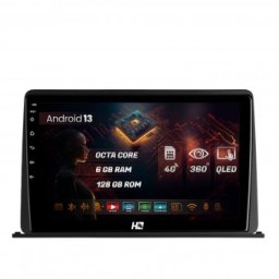 Navigatie Universala pentru bord 6GB RAM Android 13 Octacore Slot Sim 4G DSP GPS Wi-FI Carplay Android Auto USB Bluetooth Waze Touchscreen 9 Inch