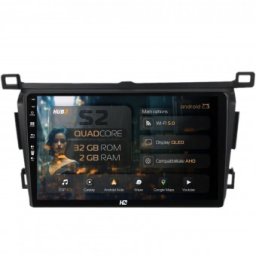 Navigatie Toyota RAV4 (2013-2018) 2GB RAM Android 13 GPS Wi-FI Carplay Android Auto USB Bluetooth Radio Waze Touchscreen 9 Inch