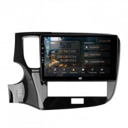 Navigatie Mitsubishi Outlander (2019-2021) 8GB RAM Android 13 Octacore Slot Sim 4G DSP GPS Wi-FI Carplay Android Auto USB Bluetooth Waze Touchscreen 10.1 Inch