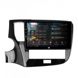 Navigatie Mitsubishi Outlander (2019-2021) 6GB RAM Android 13 Octacore Slot Sim 4G DSP GPS Wi-FI Carplay Android Auto USB Bluetooth Waze Touchscreen 10.1 Inch