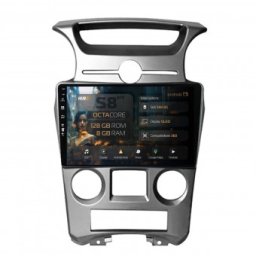 Navigatie Kia Carens (2007-2011) 8GB RAM Android 13 Octacore Slot Sim 4G DSP GPS Wi-FI Carplay Android Auto USB Bluetooth Waze Touchscreen 9 Inch