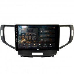 Navigatie Honda Accord VIII (2008-2012) 8GB RAM Android 13 Octacore Slot Sim 4G DSP GPS Wi-FI Carplay Android Auto USB Bluetooth Waze Touchscreen 9 Inch